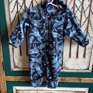 Baby boy Columbia fleece warmup suit